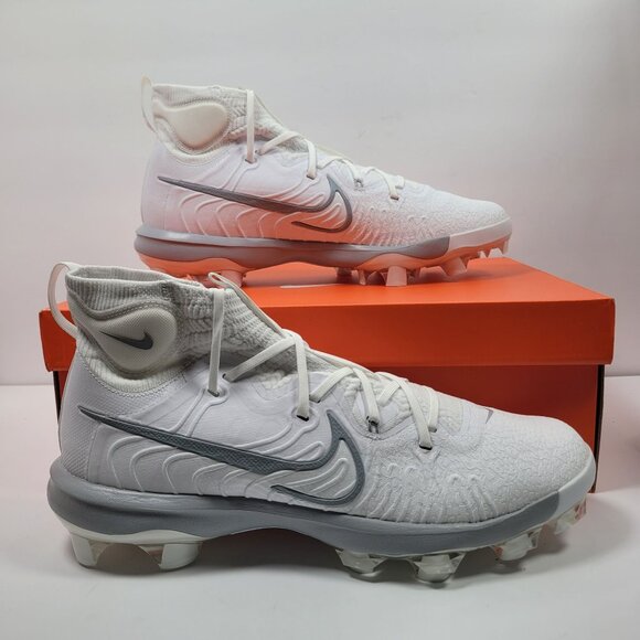 Nike Alpha Huarache NXT MCS Men's White Baseball Cleats DJ6519-103 US Sz 14 NWB - Picture 1 of 10